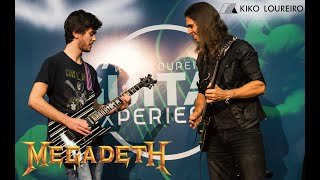 Playing “Hangar 18” with Kiko Loureiro from Megadeth [upl. by Tra768]