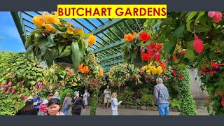 Butchart Gardens Victoria British Columbia Canada PART 2 June 2023 [upl. by Irvin]