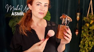 Doing Your MakeUp 💄 ASMR 💄 Lids Pots Brushing Soft Speaking [upl. by Atiz]