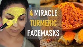 BRIGHTENING TURMERIC FACE MASKS TO TRY RIGHT NOW ALL SKIN TYPES [upl. by Ecyak]