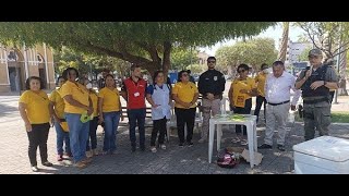 Dia Nacional do Trânsito  Orgãos de segurança juntos por um trânsito seguro em Floriano [upl. by Tarrant]