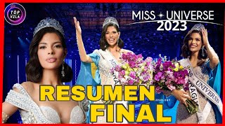 🔴 Miss Universo 2023 RESUMEN FINAL 🔥 [upl. by Auof]