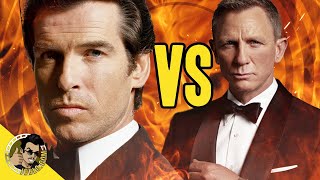 Pierce Brosnan vs Daniel Craig James Bond Face Off [upl. by Tasha]