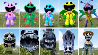 All Zoonomaly Vs All Smiling Critters In Garrys Mod [upl. by Strickman]