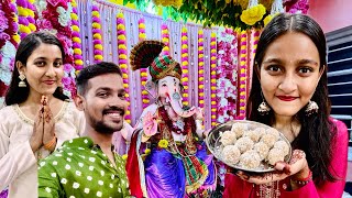 Khushboo made Coconut Laddu For Ganpati Bappa [upl. by Rox726]