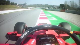 Vettels Fastest Lap  F1 Testing 2019 [upl. by Ajani]