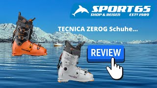 TECNICA ZeroG Skischuhe  Review by Sport65 [upl. by Adnofal]