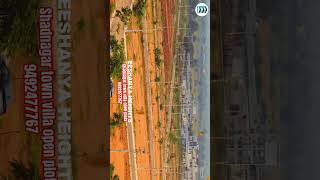 Shadnagar town villa open plots gatedcommunity shadnagarplots hyderabadrealestate trendingshorts [upl. by Niattirb766]