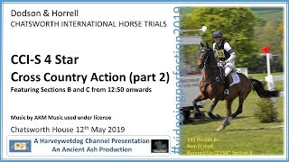 Chatsworth International Horse Trials 2019 CCIS4 Cross Country part 2 [upl. by Ashlen]