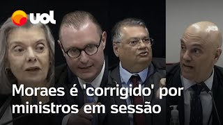 Moraes toma aula de direito trabalhista em debate com Dino Zanin e Cármen envolvendo iFood no STF [upl. by Kei]