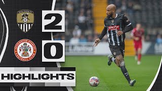 HIGHLIGHTS  NOTTS COUNTY 20 ACCRINGTON STANLEY [upl. by Debbee315]