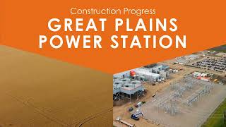 Great Plains Power Station  Construction Timelapse [upl. by Michaella]