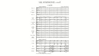 Bruckner Symphony No 8 in C minor WAB 108 1st version 1887 with Score [upl. by Codie]