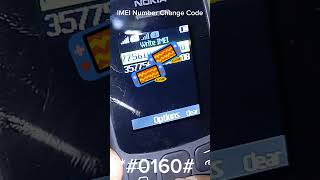 IMEI Number Change Code smartphone nokia [upl. by Yehtomit]