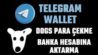 TELEGRAM WALLET DOGS ÇEKİMİ  BANKAYA AKTARMA [upl. by Elamef114]