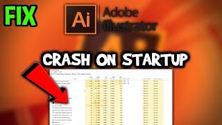 Adobe Illustrator – How to Fix Crash on Startup – Complete Tutorial [upl. by Oirramed]