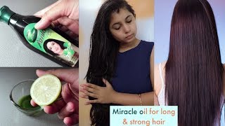 miracle hair oil Dabur amla for long strong thicker and shiny hair SuhaniStyleTips [upl. by Anirrok]