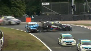 BTCC Crashes 2021 [upl. by Peta227]