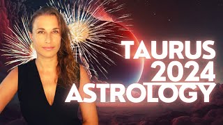 TAURUS Yearly HOROSCOPE 2024  Astrology Predictions TAURUS 2024  MONEY FLOWS [upl. by Dnilasor]