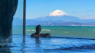 Mt Fuji Onsen Bath Experience  Enoshima [upl. by Hitoshi]