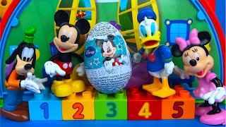 MICKEY MOUSE CLUBHOUSE PART 6 OF 6  SURPRISE CHOCOLATE EGG MINNIE MOUSE PLUTO DONALD DUCK [upl. by Sirtimid]