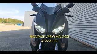 Changer galets  Montage Vario Malossi sur 125 XMax 2020 activer les soustitres [upl. by Painter]