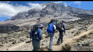 MOUNT KILIMANJARO TREK FEB 20246 DAYS MACHAME ROUTE  The incredible journey to the roof of Africa [upl. by Palestine]