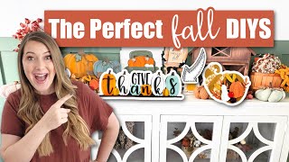 The PERFECT DIYS For Fall amp Thanksgiving September 2023 Craft Club Tutorial [upl. by Jeu]