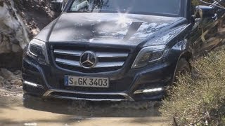 MERCEDESBENZ GLK OFFROAD TEST DRIVE [upl. by Terej]