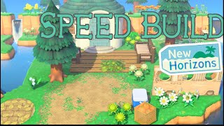 Decorating Julians house Animal crossing New Horizons Speed Build [upl. by Enialed]