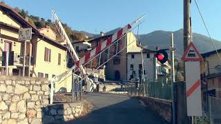 Sale Marasino I Passaggio a Livello  Level crossing [upl. by Curhan66]