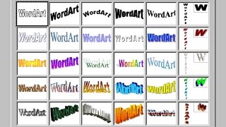 Habilitar WordArt Clásico en Word [upl. by Nohsyt]