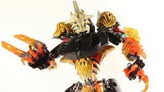 Lego Bionicle Lets Build Brawler Makuta [upl. by Kempe642]