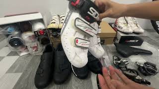 Sidi shot  pedal look  shimano hàng nhật lh 0939474611xedaproad giayxedap cycling xedapmtb [upl. by Agnew]