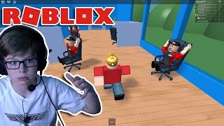 ETHAN GAMER ESCAPES ROBLOX HQ [upl. by Isahella]