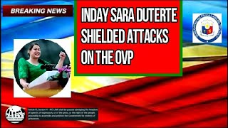 Breaking news Inday Sara Duterte shielded attacks on the office of the OVP [upl. by Yesmar]