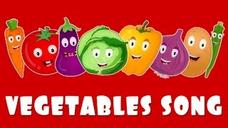 Veggie Song  Vegetables We Love You [upl. by Elleniad]