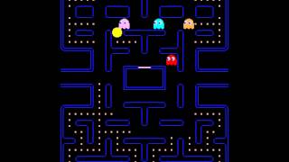 Arcade Game PacMan 1980 Namco Midway License for US release [upl. by Furlong]