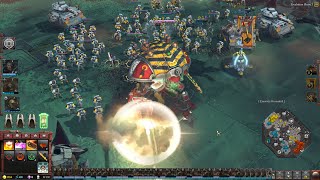 Space Marines vs Orks  No Limit Mod  Massive Battle  4K Quality  Warhammer 40K Dawn Of War 3 [upl. by Dianuj]