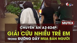 Chuyên án A2824p Giải cứu nhiều trẻ em trong đường dây mua bán người  MUTEX [upl. by Rasaec515]