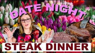 Date Night Steak Dinner  No Expert with Emily Duncan [upl. by Edrock392]