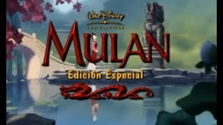 Mulan Edición Especial Tráiler 2 en Vídeo y DVD [upl. by Latoniah]