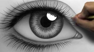 How to Draw a Realistic Eye Time Lapse [upl. by Ermanno]