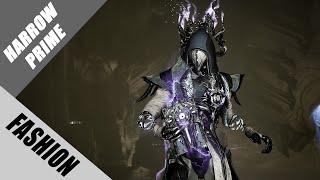 Warframe  Fashion Frame  Harrow Prime  Spectral Cultist [upl. by Akemej]