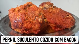 PERNIL SUCULENTO COZIDO COM BACON [upl. by Neenahs]