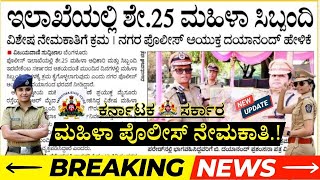 Karnataka police Recruitment 2024  Police Constable Recruitment 2024  Karnataka Government Jobs [upl. by Adnalor]