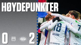 HØYDEPUNKTER Kristiansund 02 Vålerenga [upl. by Tammie299]