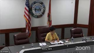 City of Palatka CRA and Commission Budget Workshops June 7 2024 [upl. by Inva]