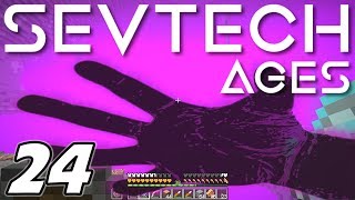 Minecraft Sevtech Ages  I GOT SLAPPED in the BENEATH DIMENSION  Ep 24 [upl. by Yentiw]