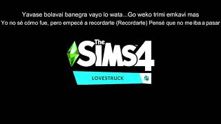 AyAy by Matisse Simlish Lyrics amp Spanish Lyrics The Sims 4 Lovestruck OST [upl. by Chrissie]